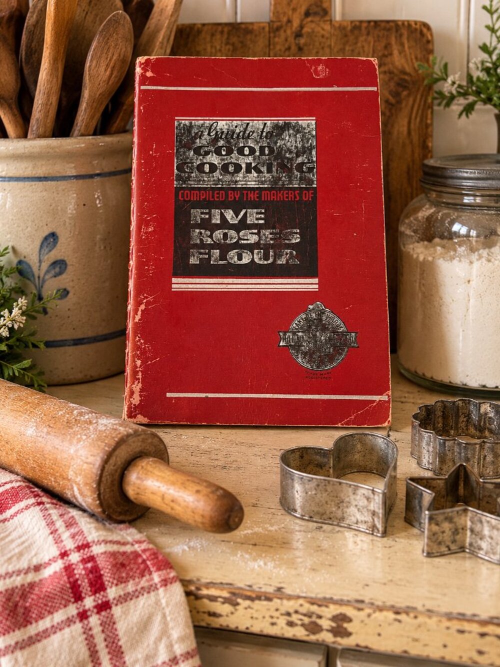 Vintage 1938 Five Roses Flour Cookbook – A Guide to Good Cooking – Canadian